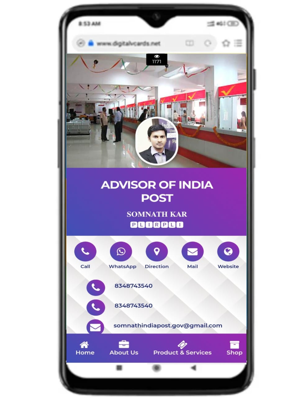 Digital Business Card Template 11